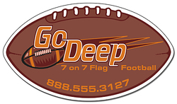 Magnet - Football Shape (7x4) 40 Mil Outdoor Safe