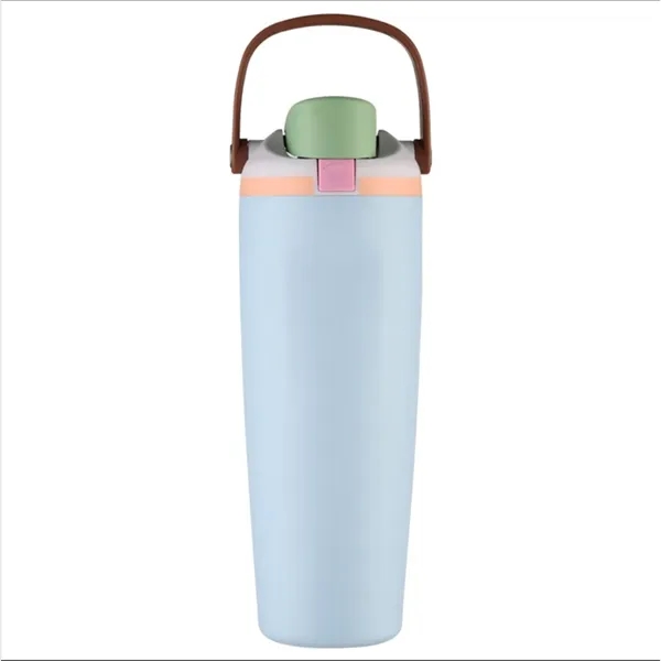 30 Oz Stainless Steel Car Thermos for Commutes, Fitness and Travel, custom water bottle with logo imprint 5