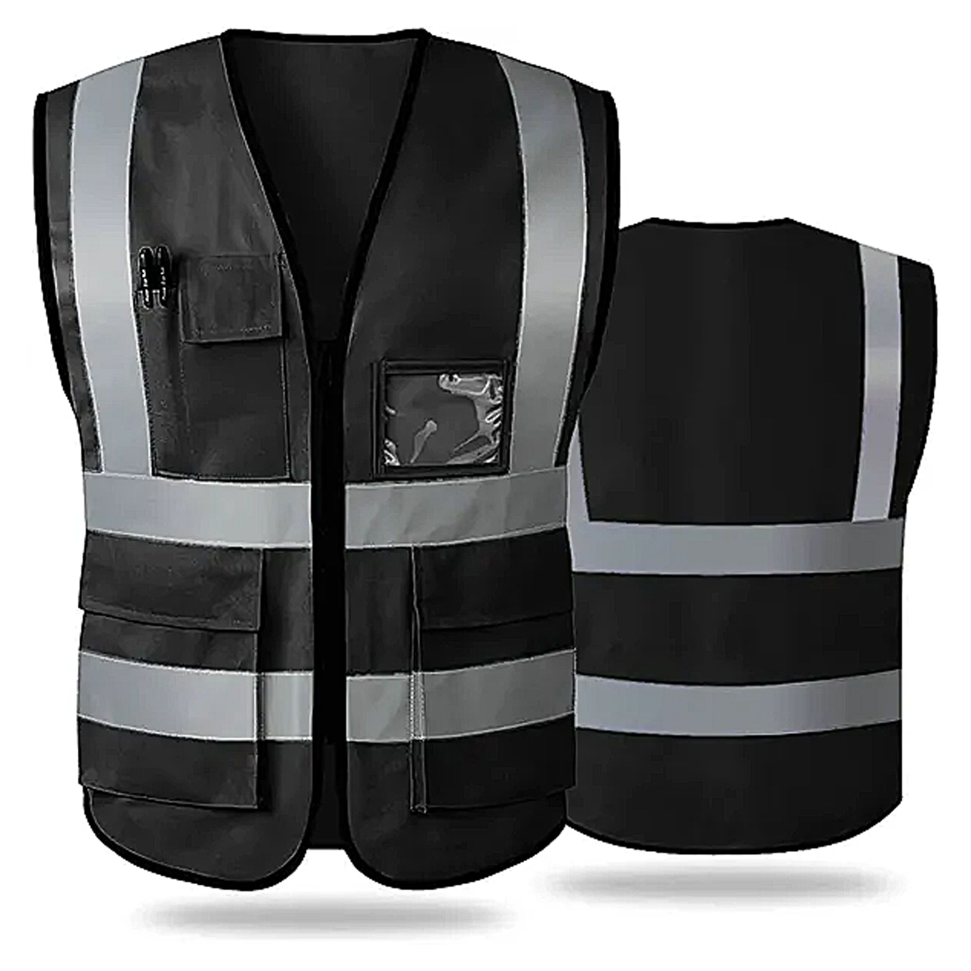 MOQ 50 Volunteer Safety Vest ?C Reflective & Bright 9