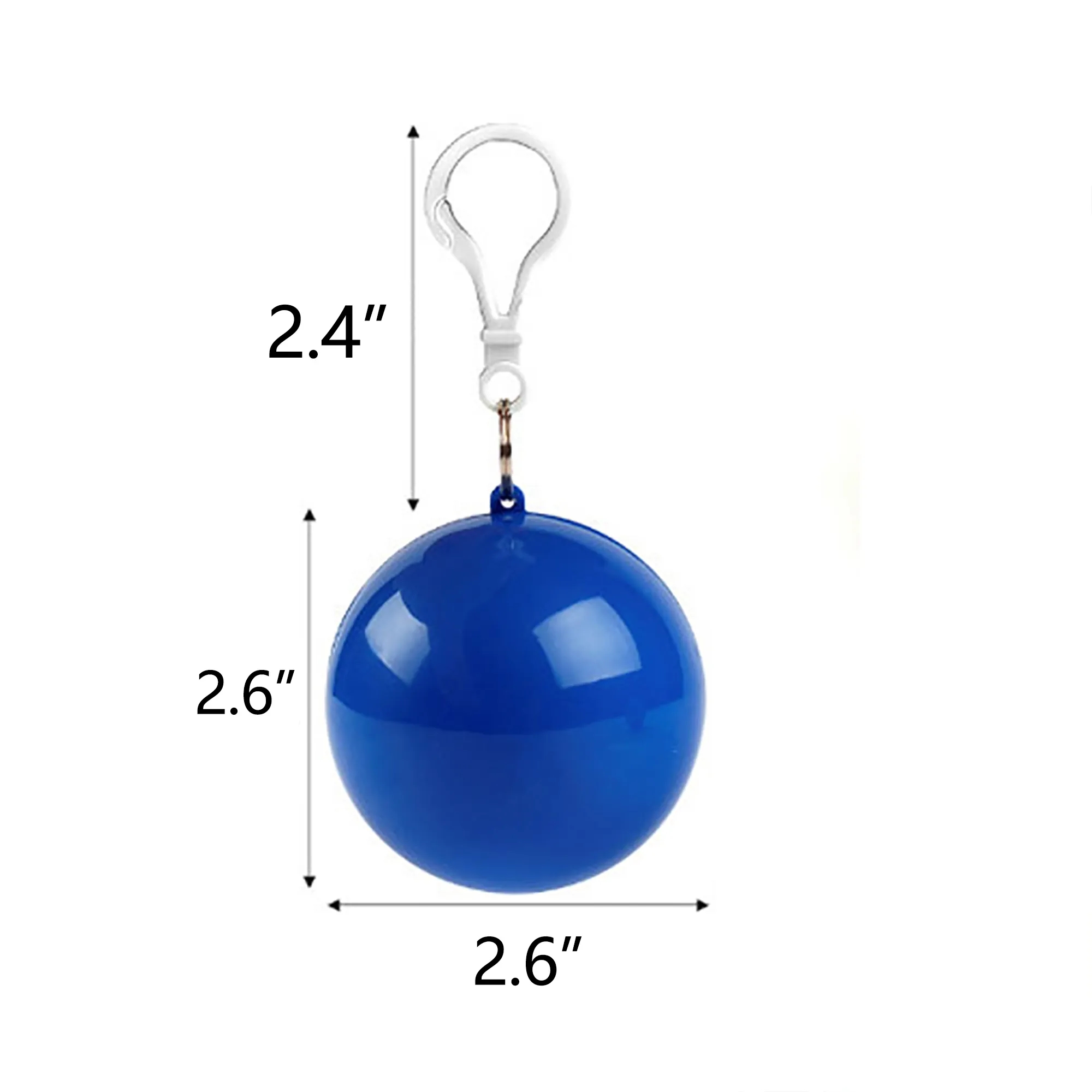 Waterproof Rain Poncho in A Ball for Traveling Camping 7