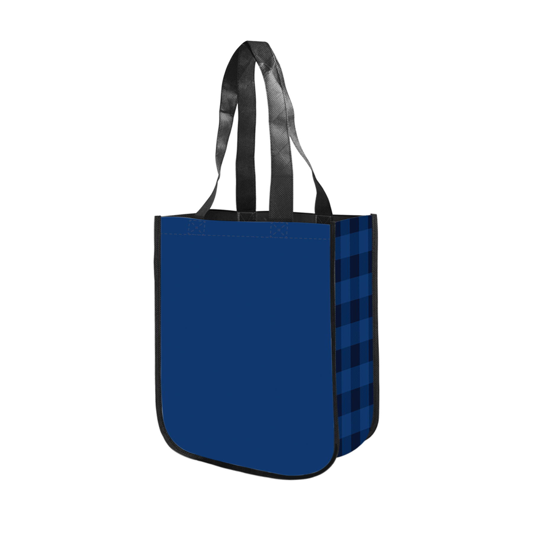 LOW MOQ US STOCK Lulu Lemon Style 130GSM Laminated Tote Bag-CLOSE OUT 8