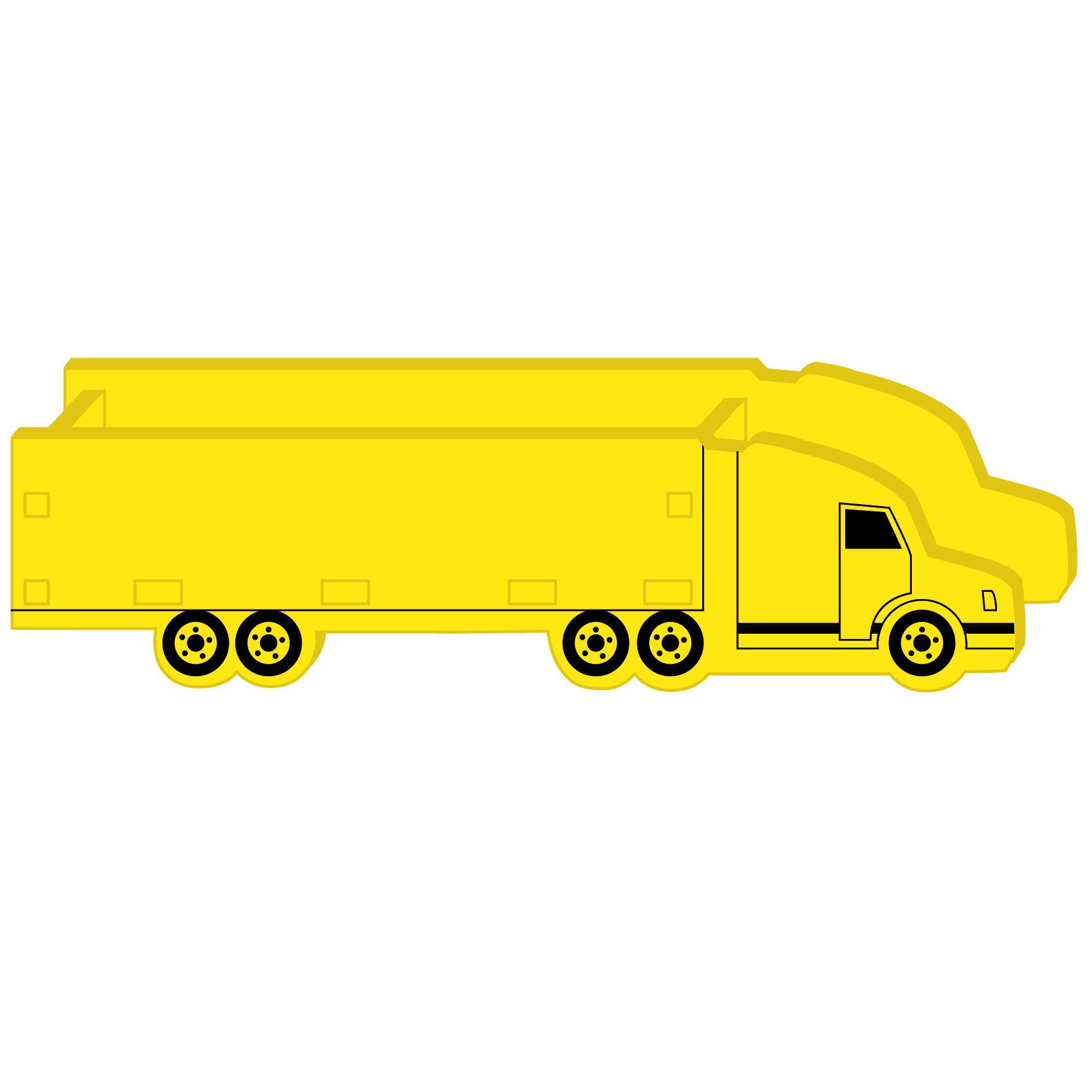 Semi Truck Desktop Caddy 28