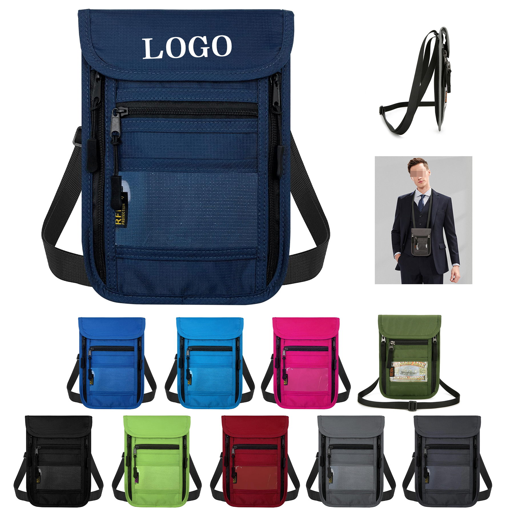 Travel Neck Wallet 15
