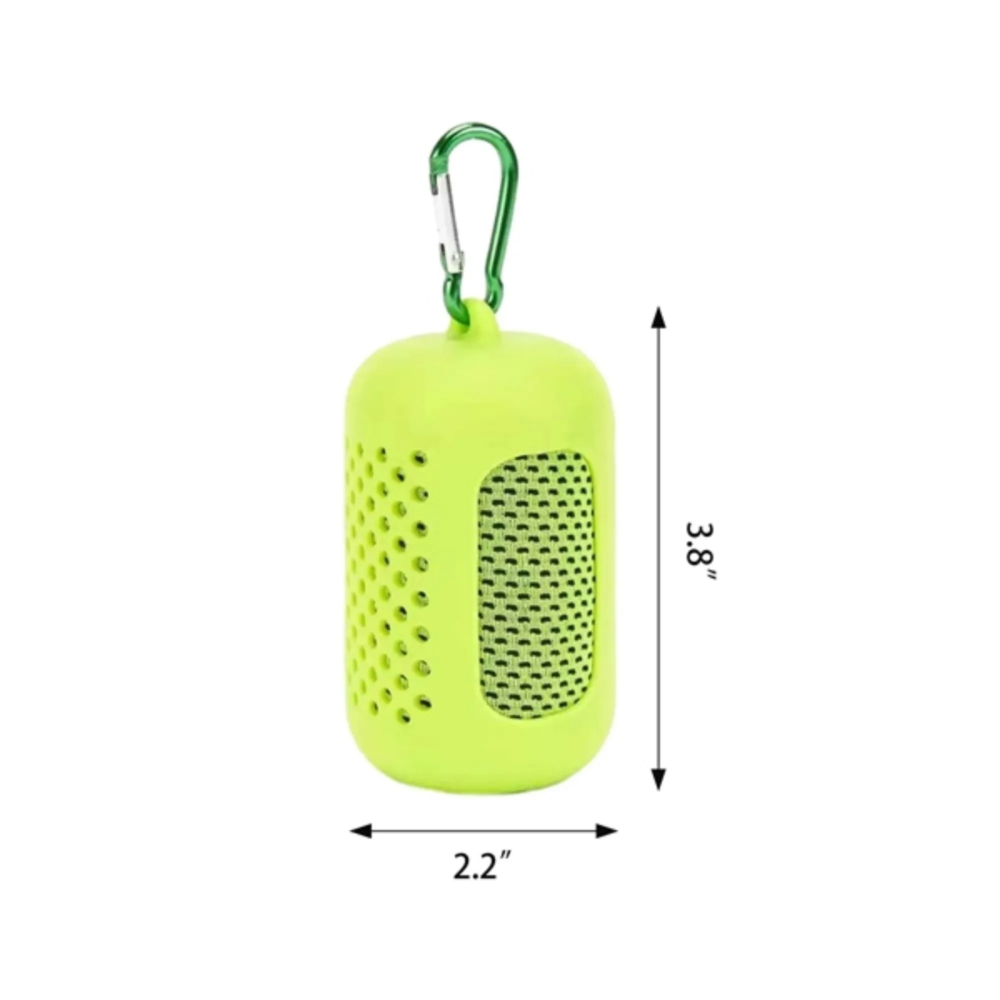 Quick Drying Ice Towel w/ Hanging Silicone Case 9