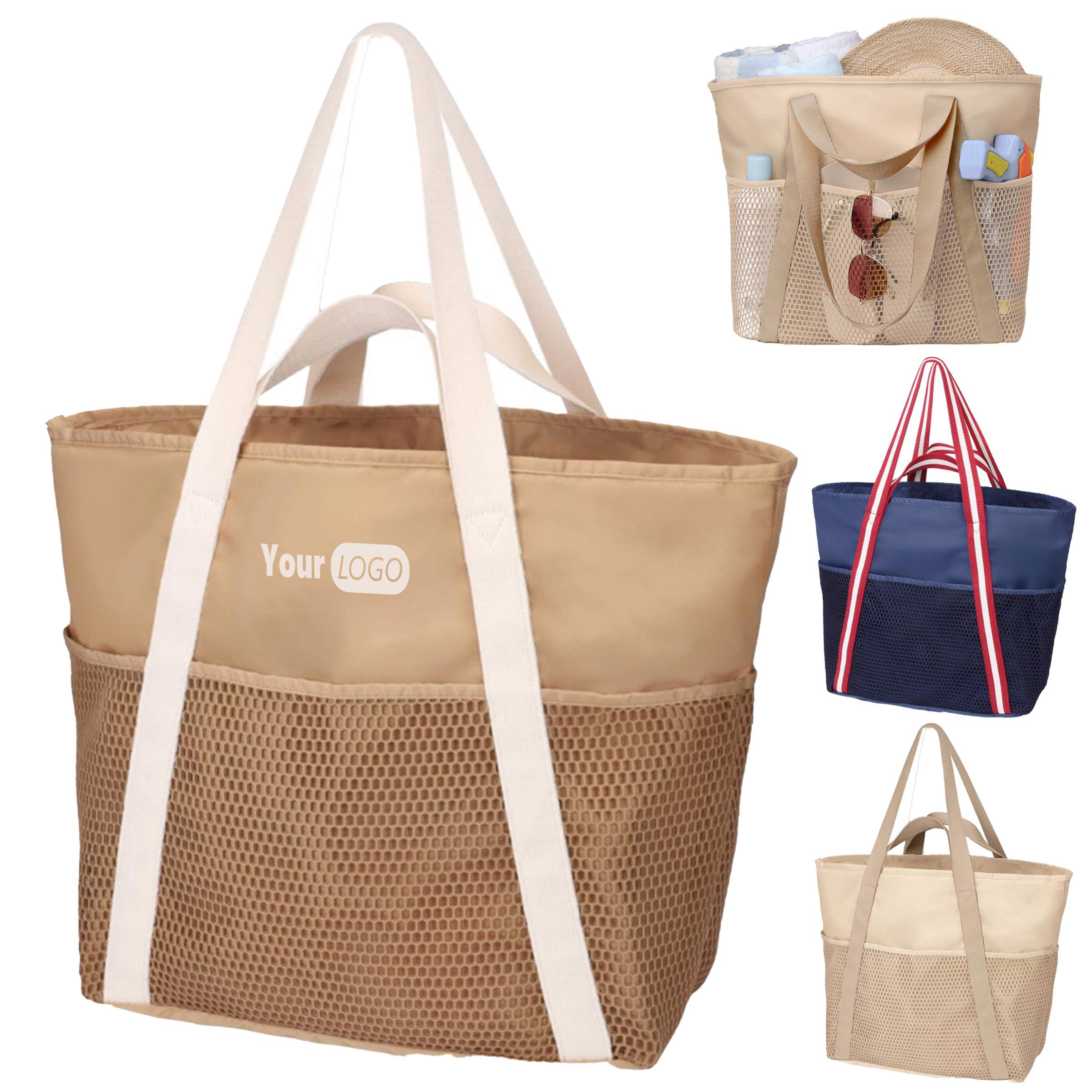 Nylon Waterproof Travel Beach Bag 4