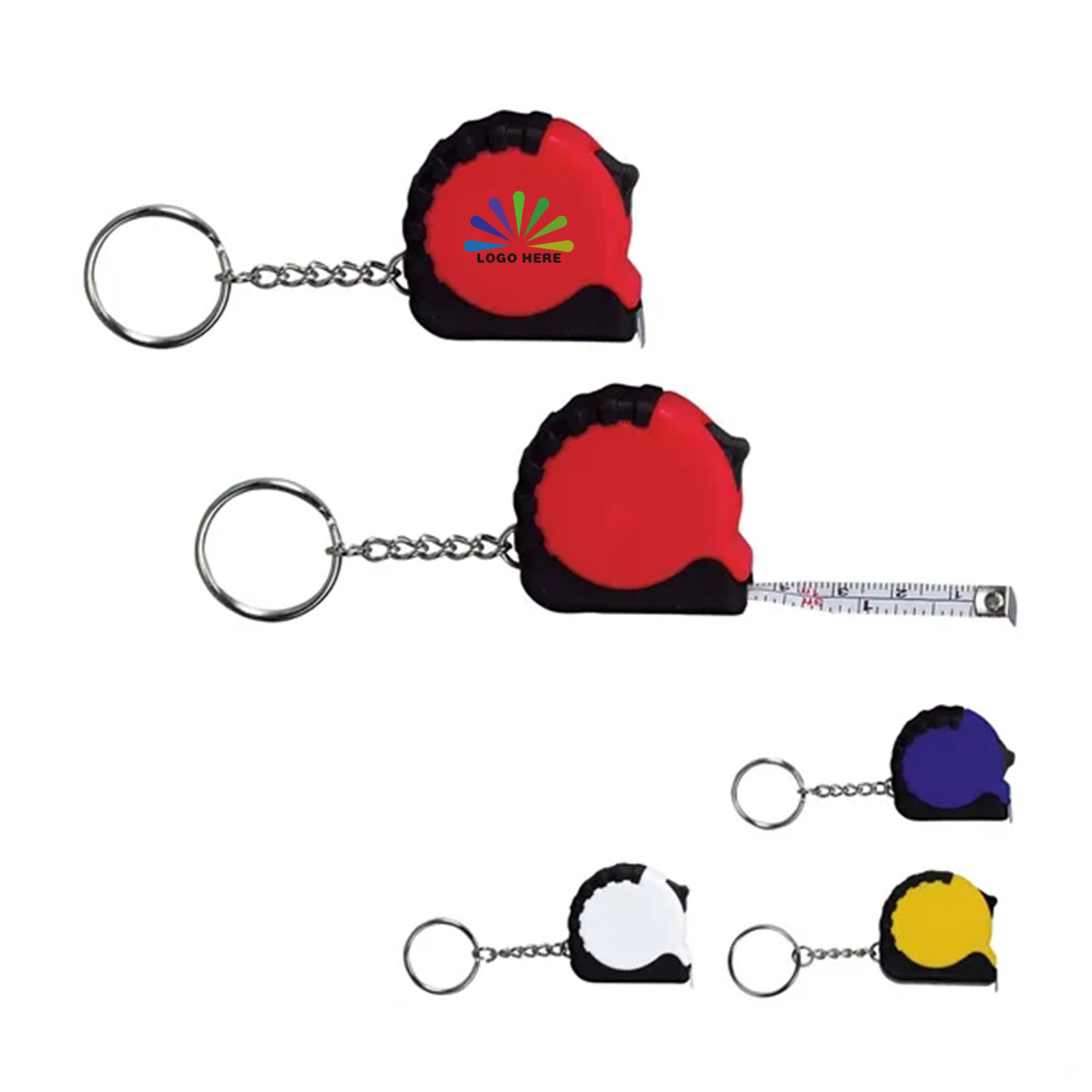 Mini Grip 3.25' Tape Measure Keychain