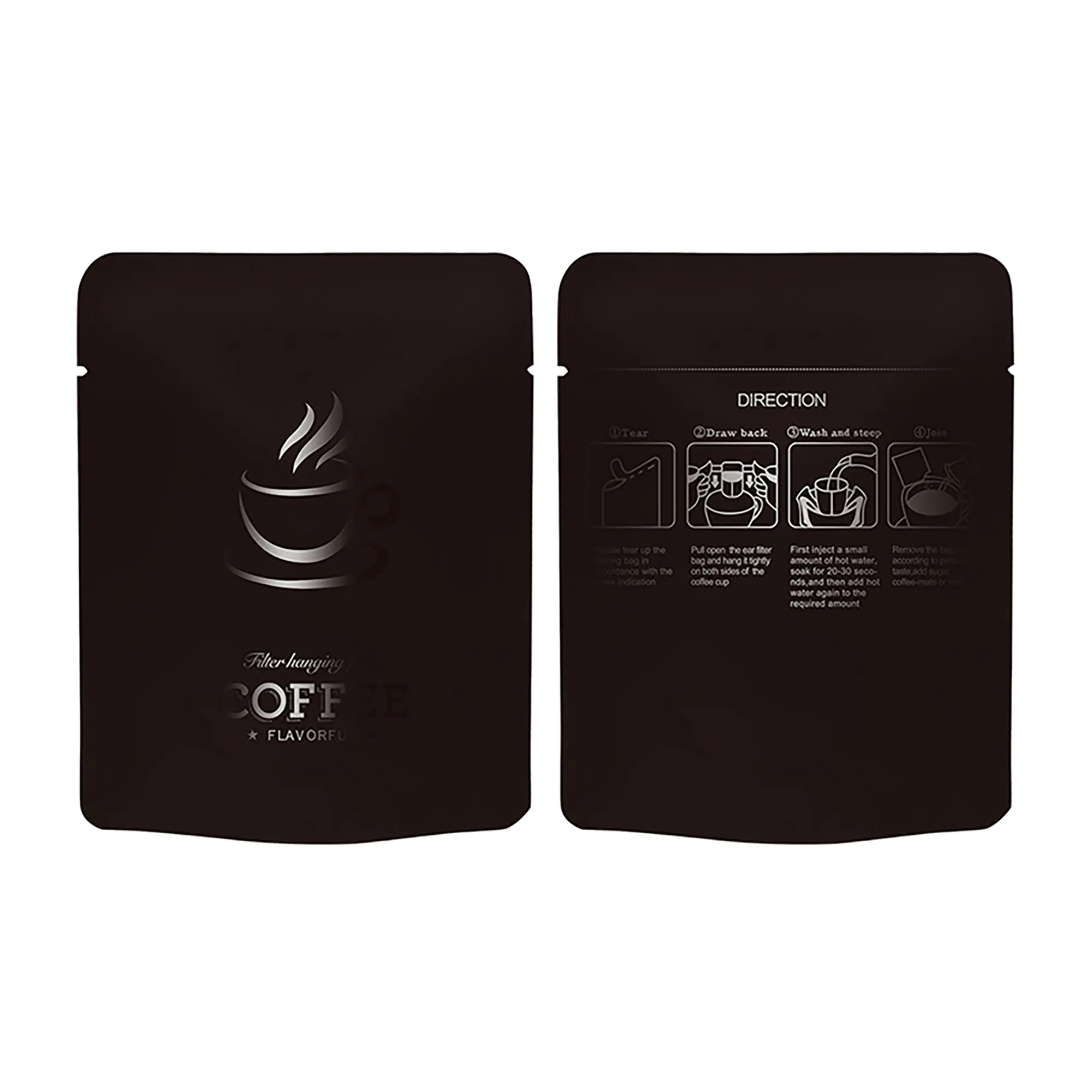 Multifunctional Hanging Ear Coffee Nut Packaging Bag 28