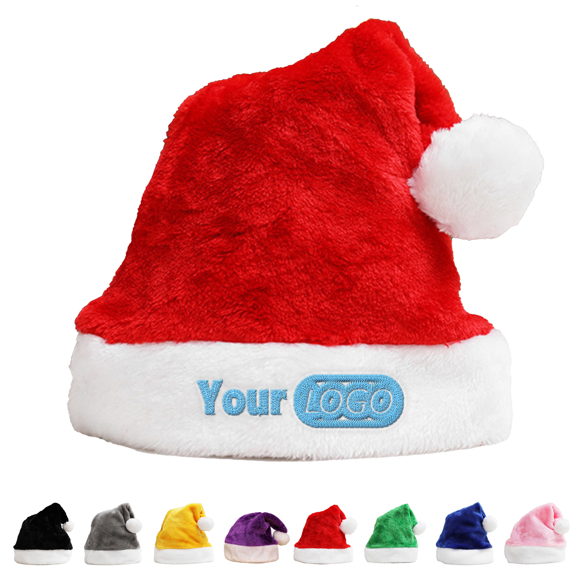 Plush Christmas Hat for Adults 10