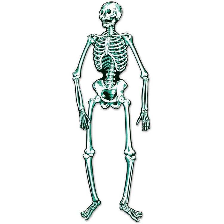 Jointed Skeleton Cutouts - 4'7" 2