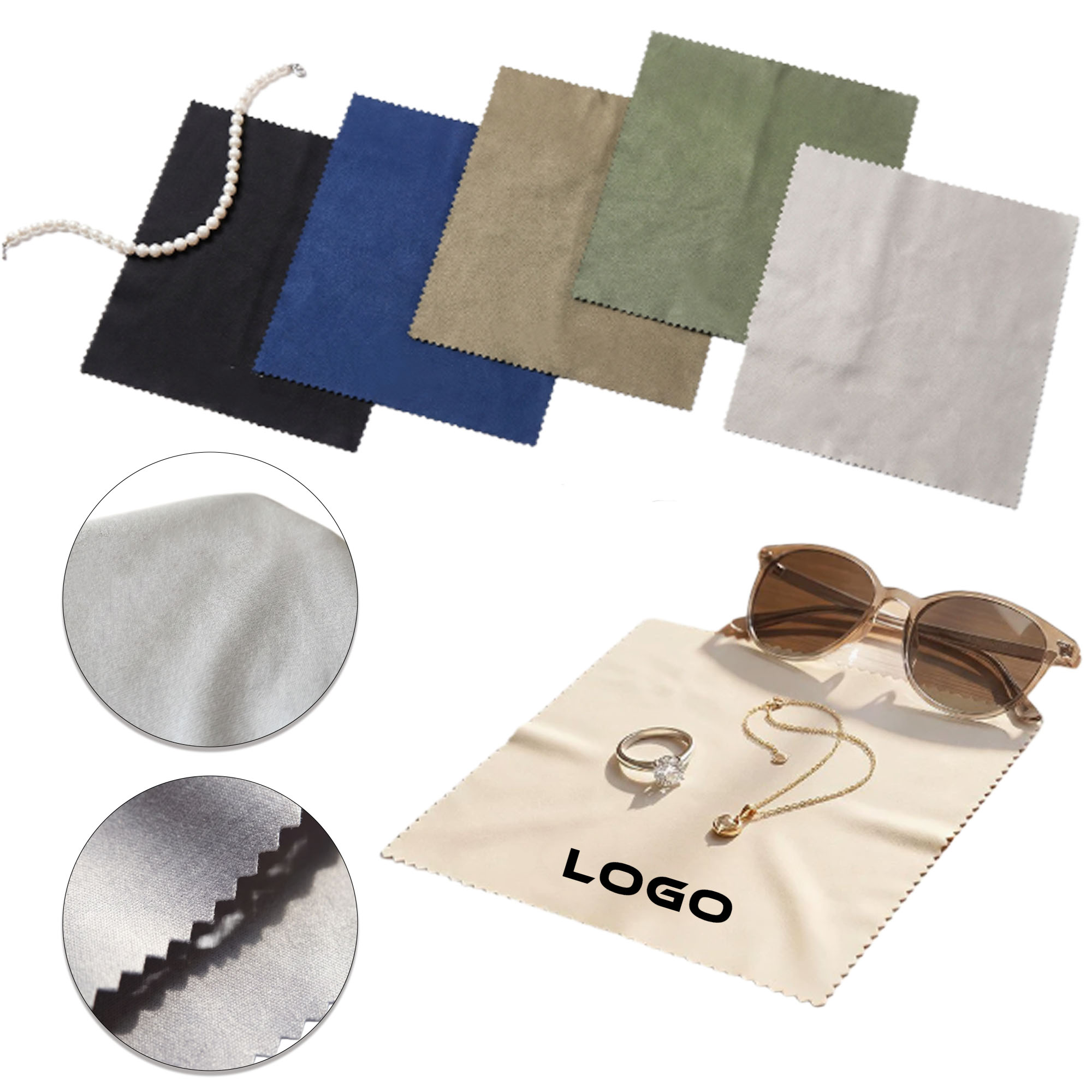 Custom Microfiber Eyeglass Cloth 2