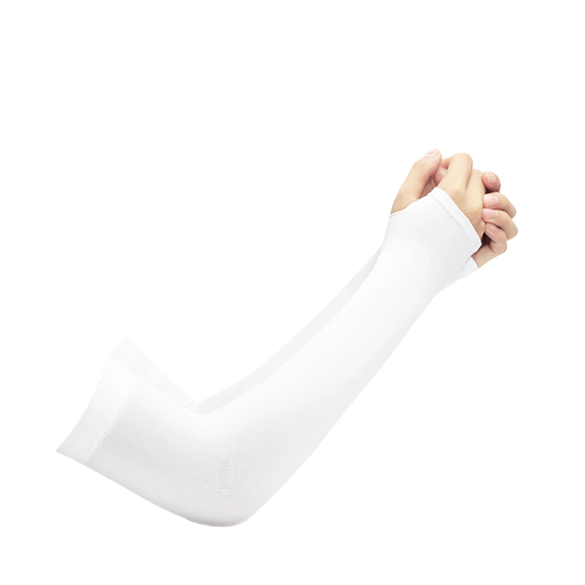 MOQ25 22g Sun Protection Ice Silk Arm Sleeves 18