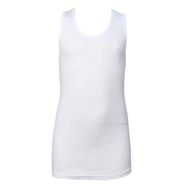 Boys' A-Shirts - Medium White 3 Pack 3