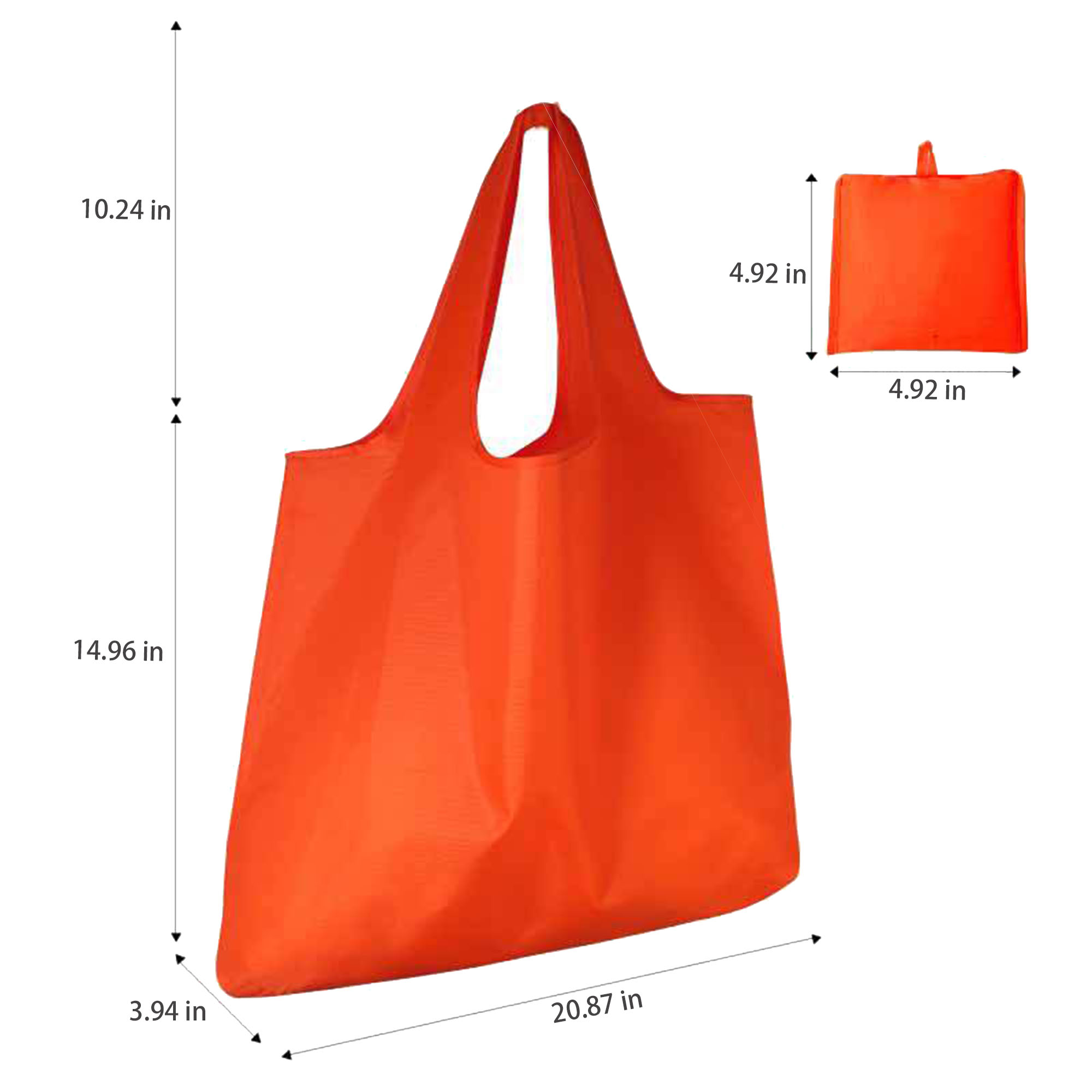 Large Capacity Oxford Foldaway Grocery Bag 5