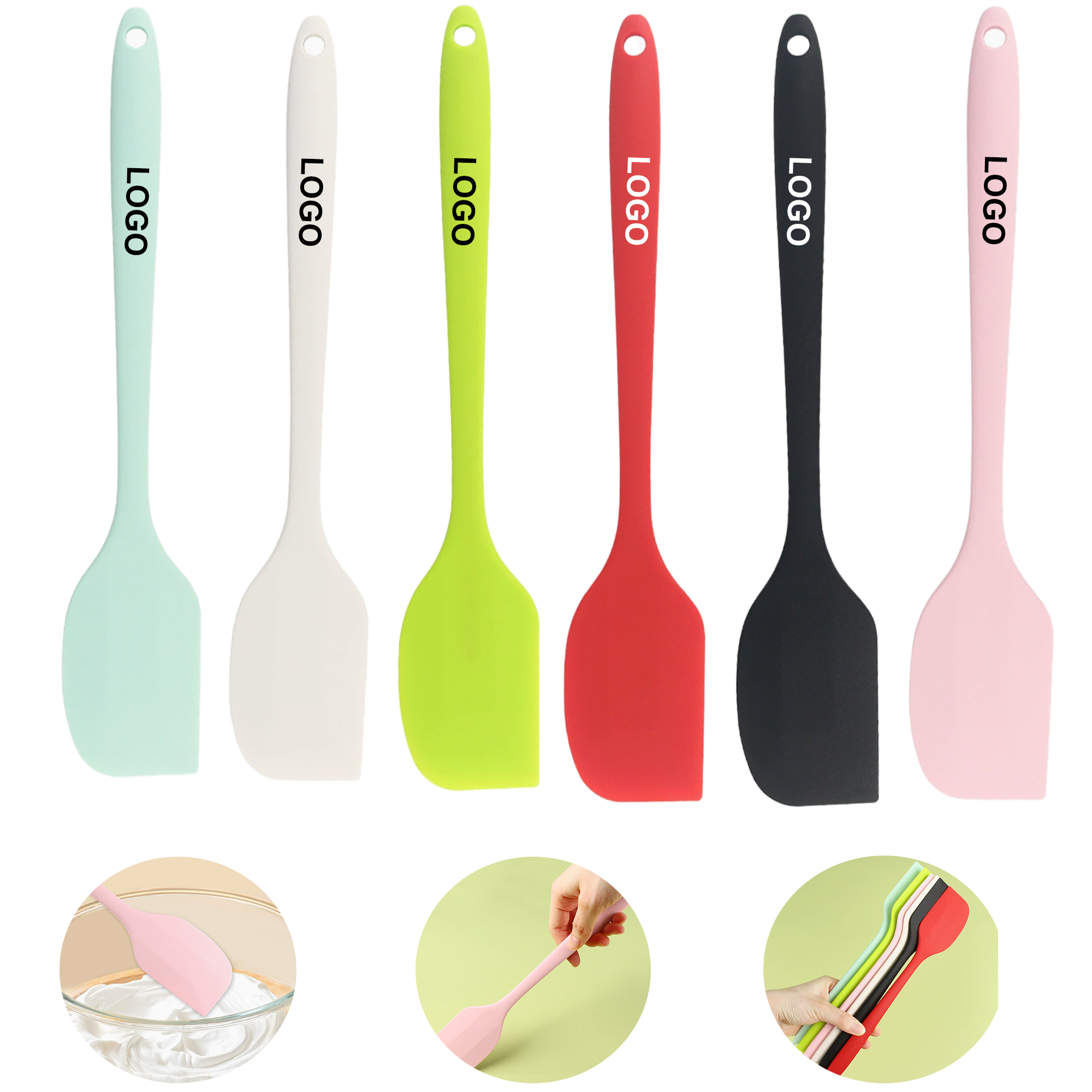 Silicone Baking Cake Spatula For Cream Mixing 2