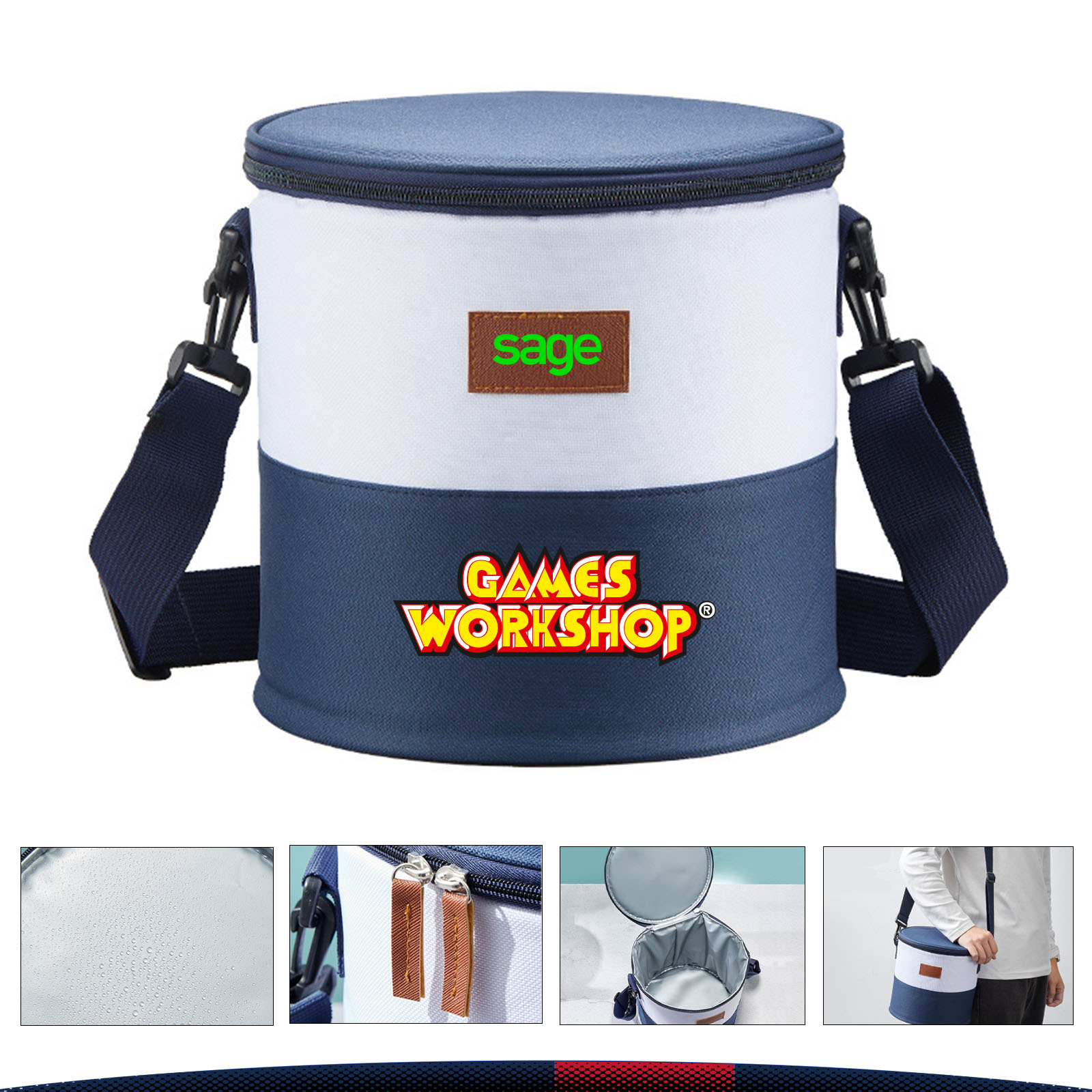 Fynter Round Insulated Cooler Bag