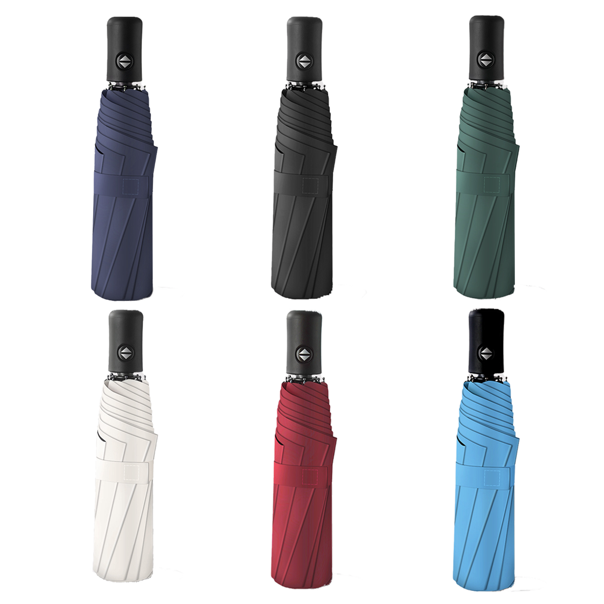Black Plastic Umbrella 7