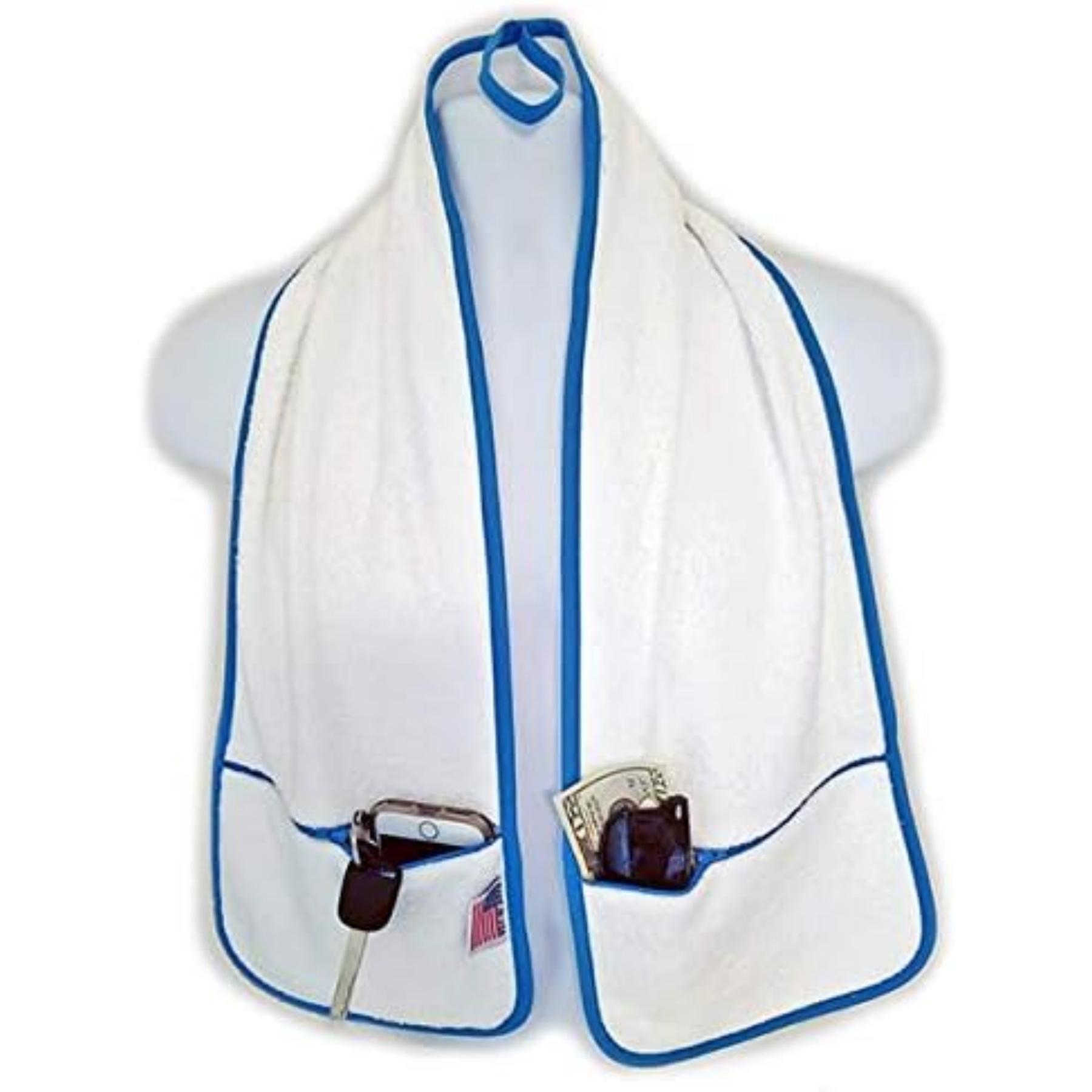 Zipper Pockets Hold Sports Towel 24