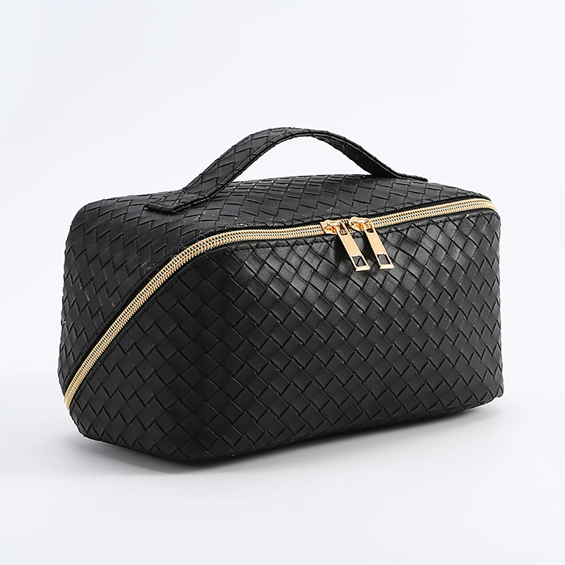 Large Capacity Leather Waterproof Makeup Bag 27