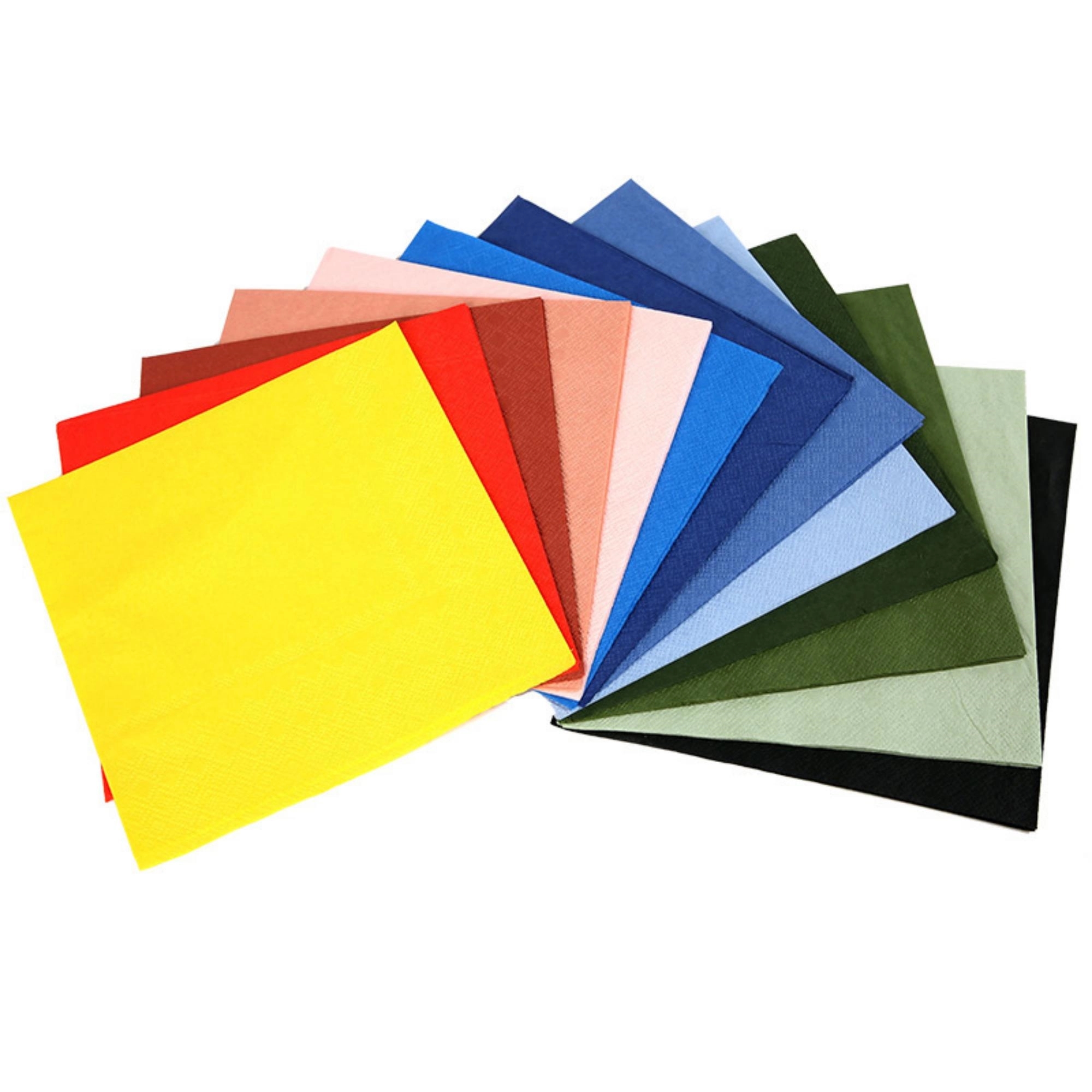 Colored 2-Layer Digital Print Party Napkins 10