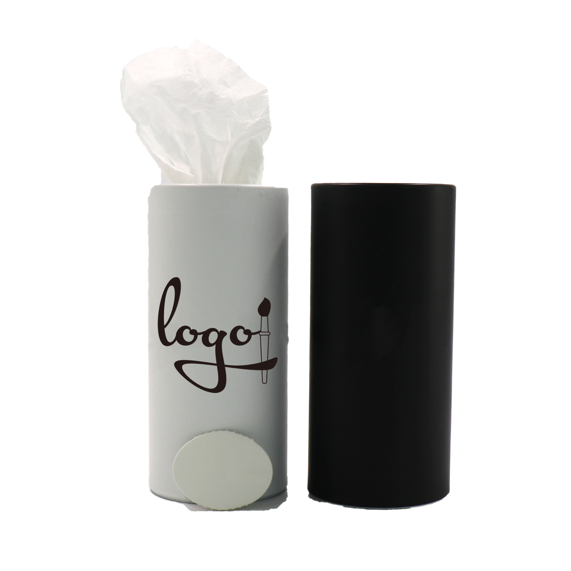 Cylinder Paper Tissue Box Holder