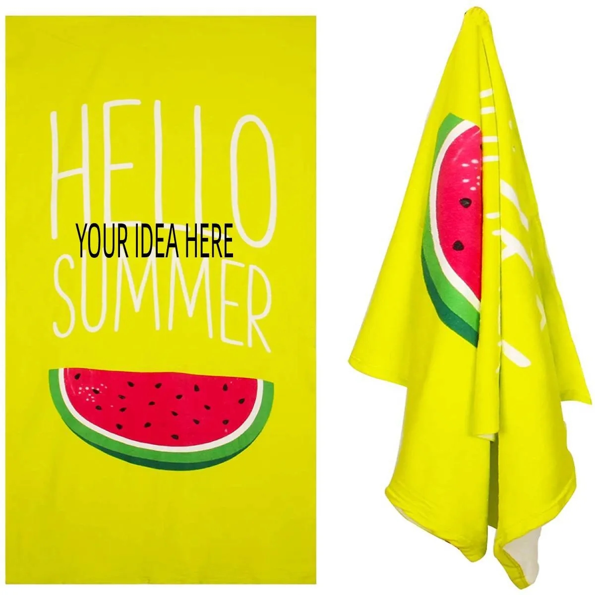Full Color Large Beach Towel 2