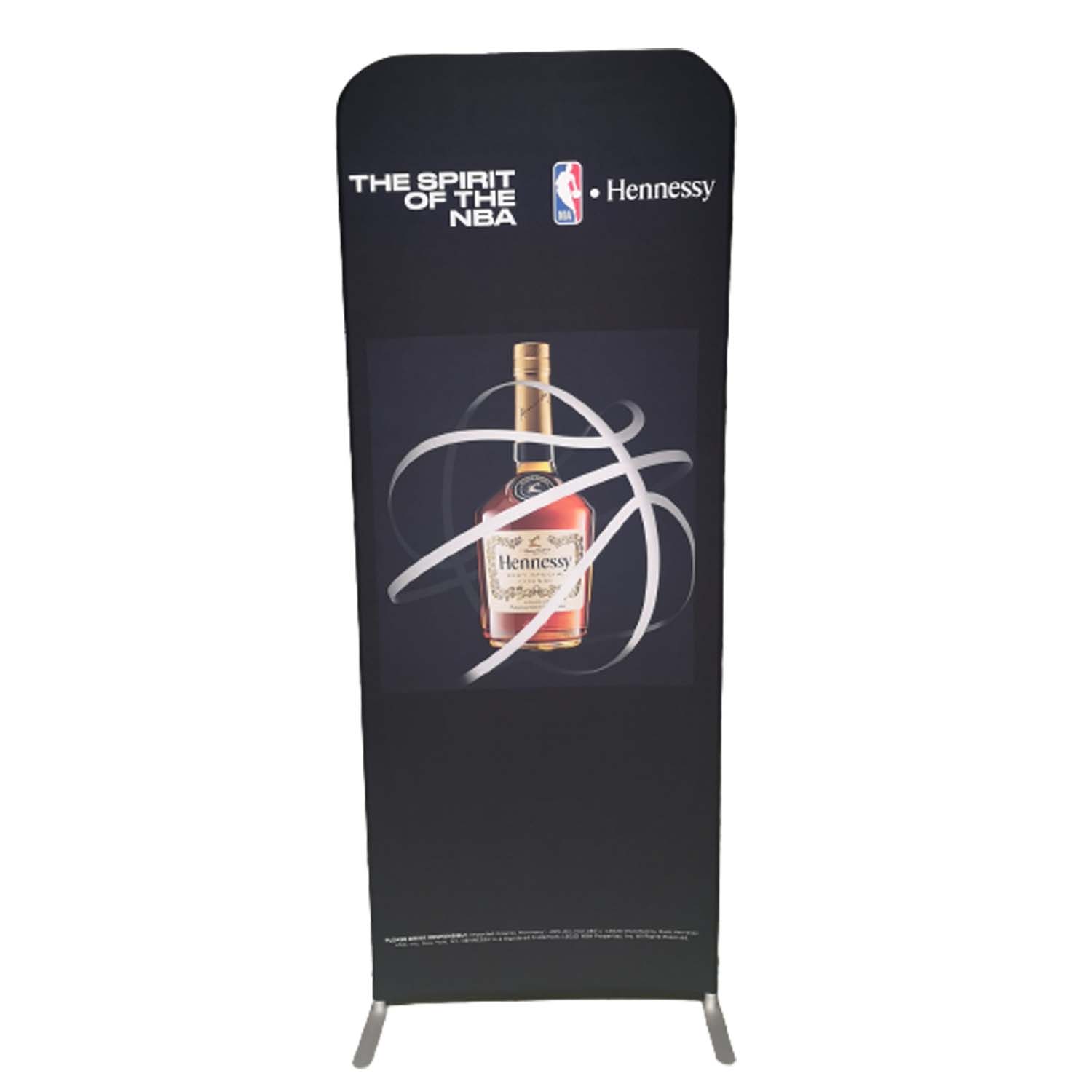 48Hr Quick Ship -3'W x 96"H EuroFit Tension Fabric Banner Display Kit, Graphics Double Sided 23