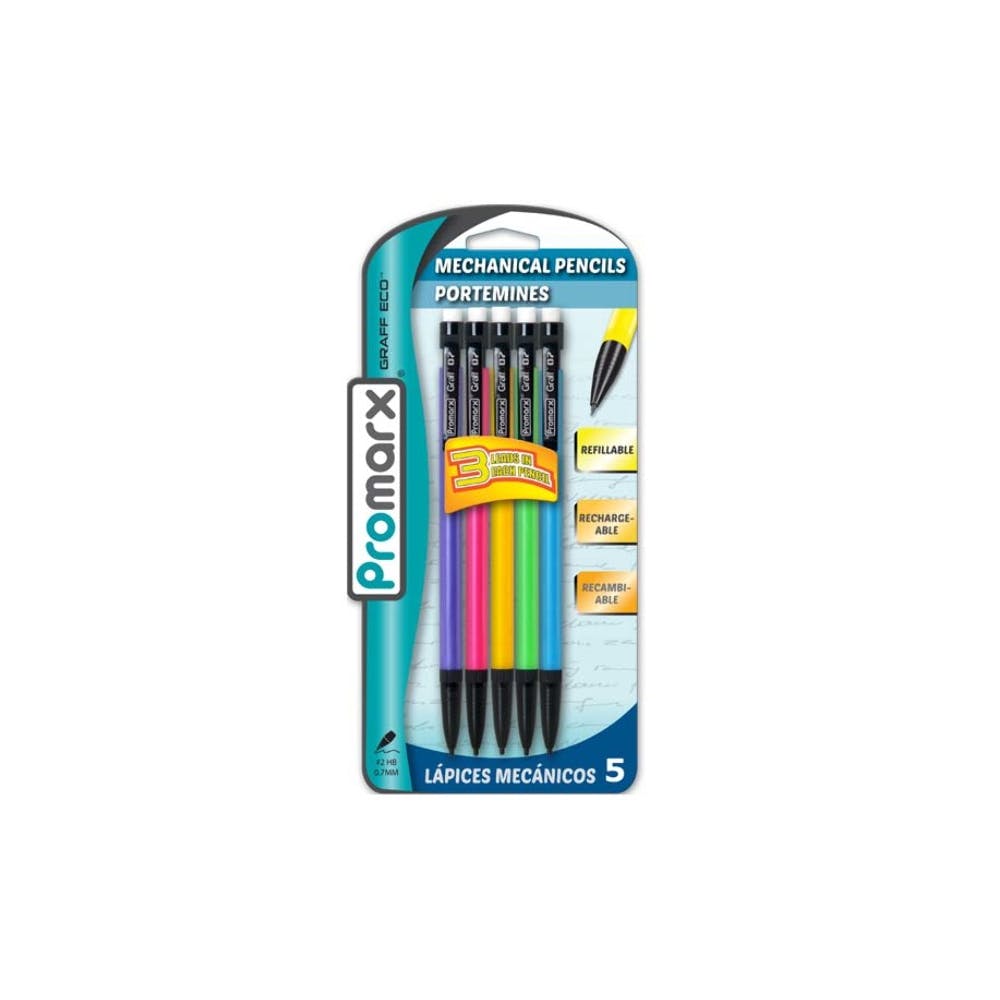Mechanical Pencils - Assorted 0.7 mm 2