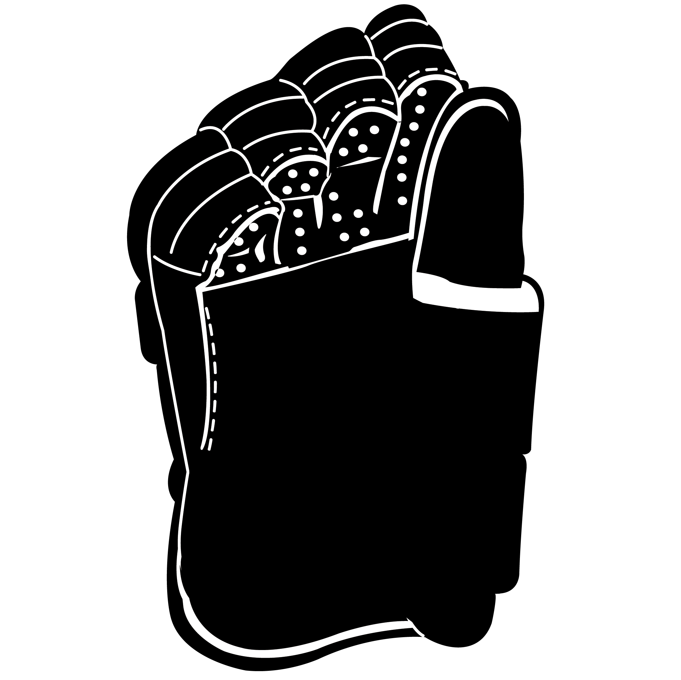 Foam Hockey Glove Hand 57