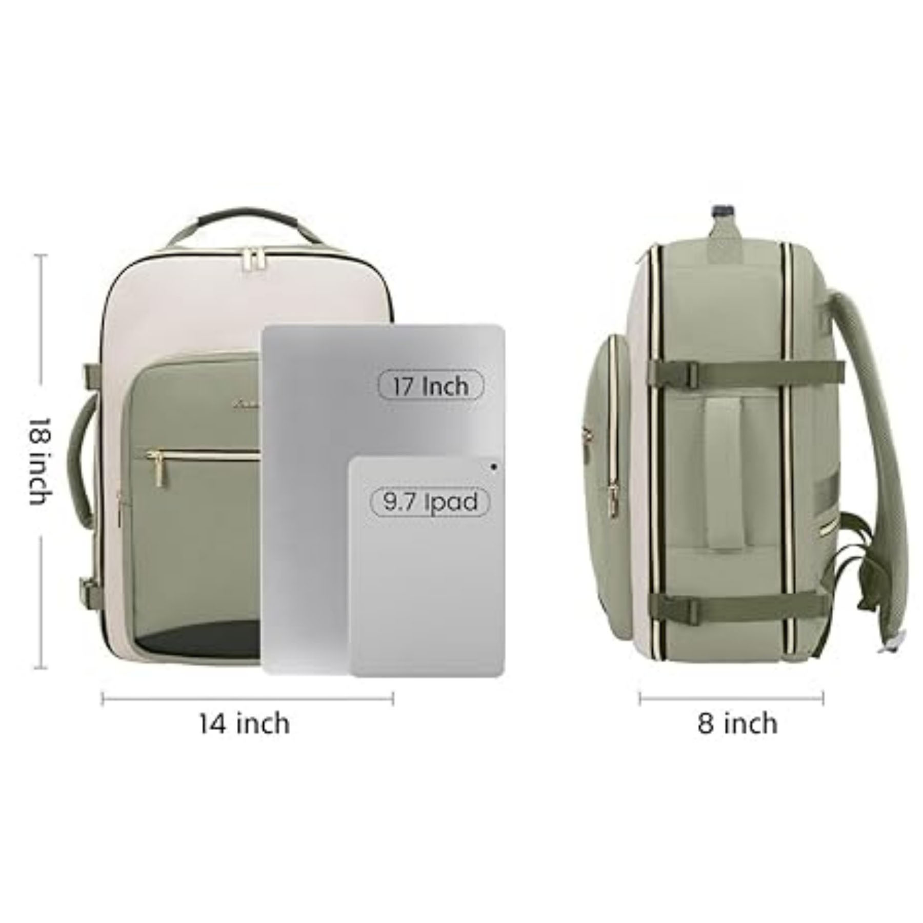 40L Packing Cubes Backpack 9
