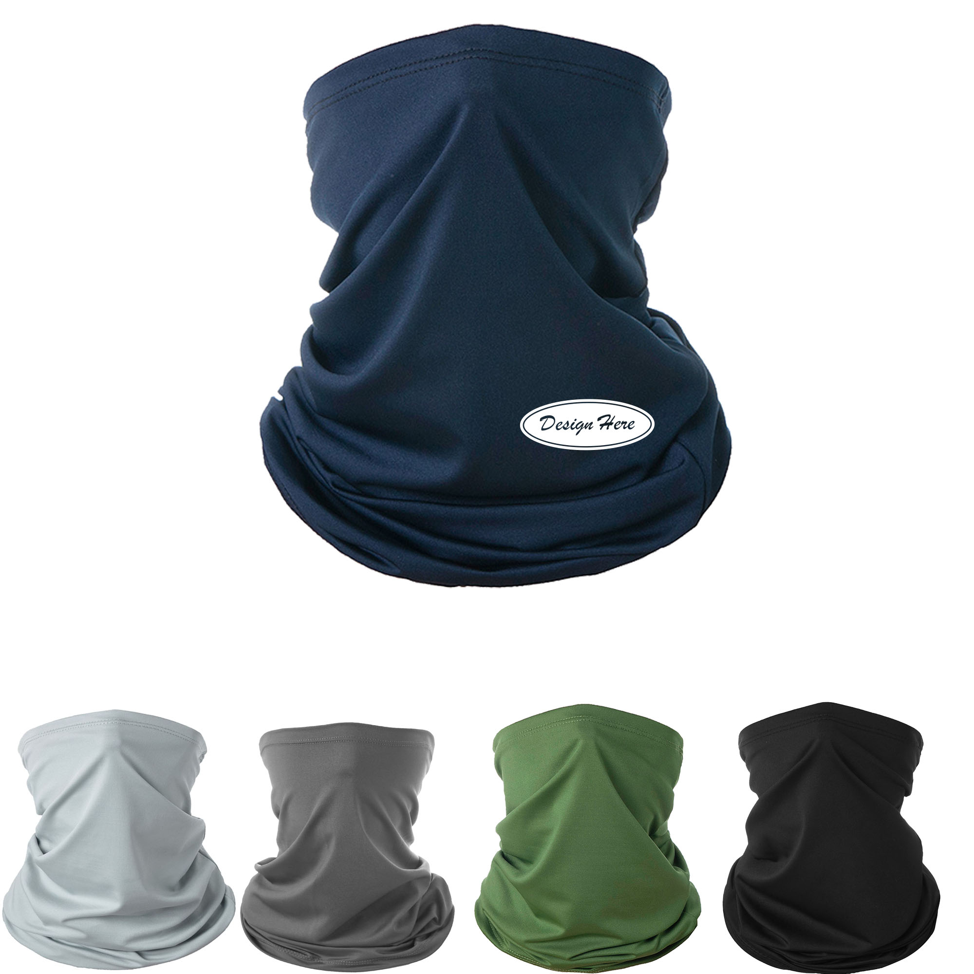 UV-Resistant Cooling Face Cover and Neck Gaiter Scarf 7