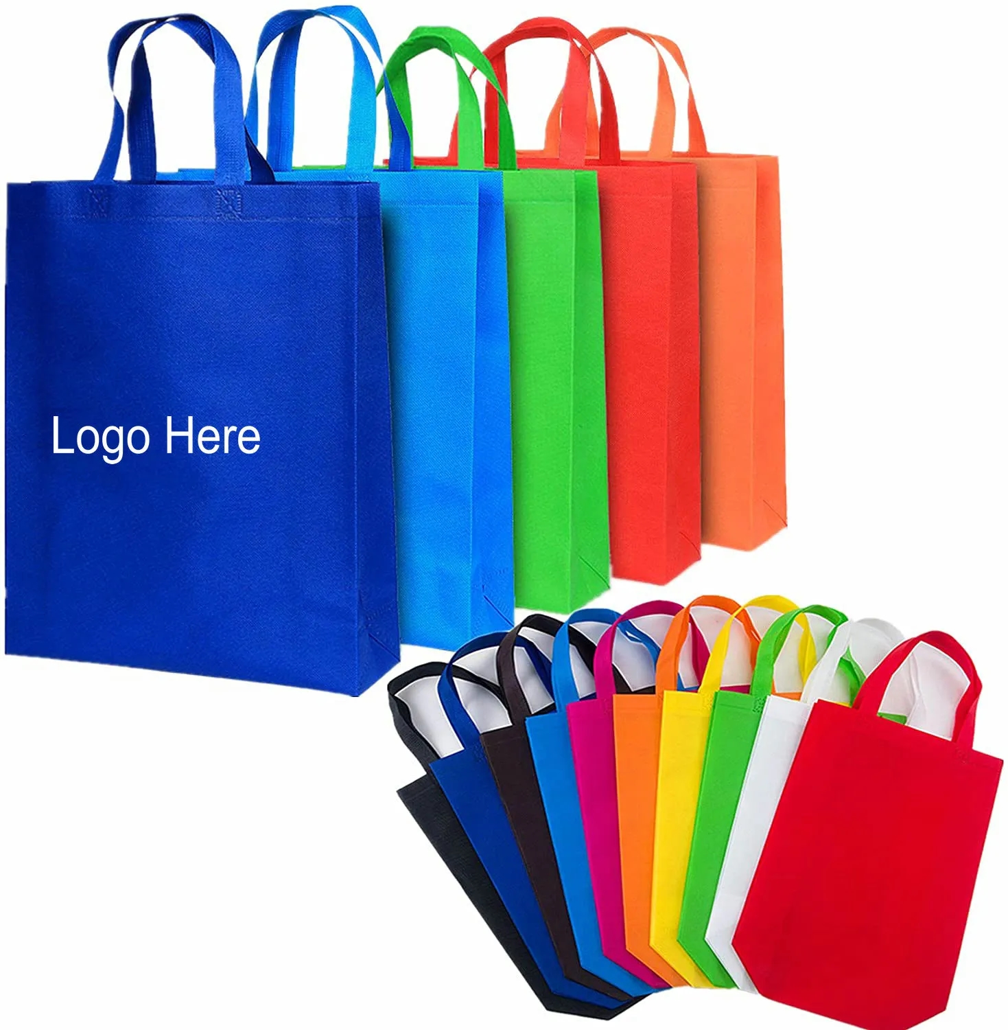 Customized Non Woven Grocery Tote Bag 8