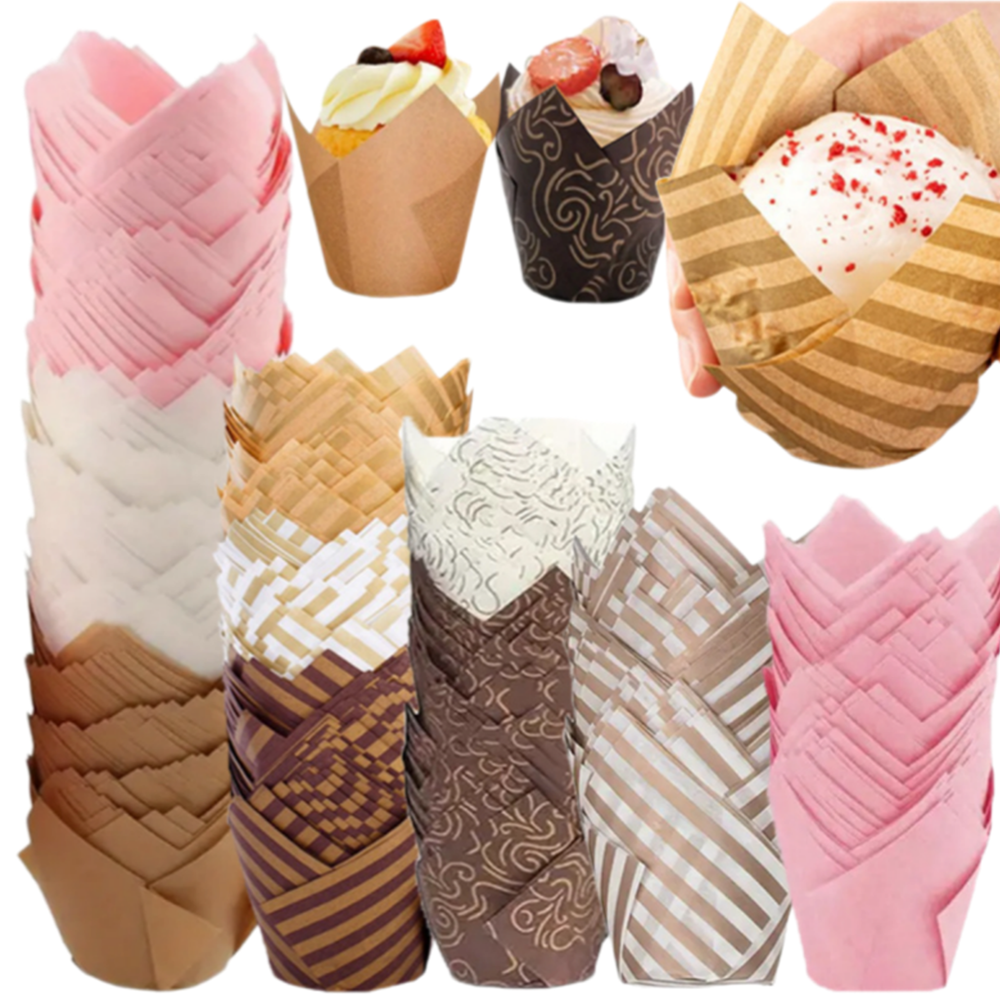 Tulip Cupcake Liner 2