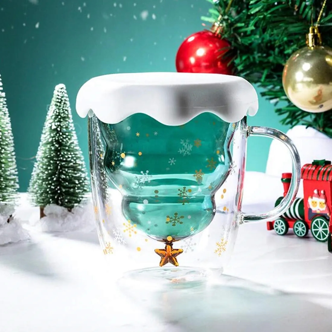 Cute Christmas Tree Coffee Mugs 12
