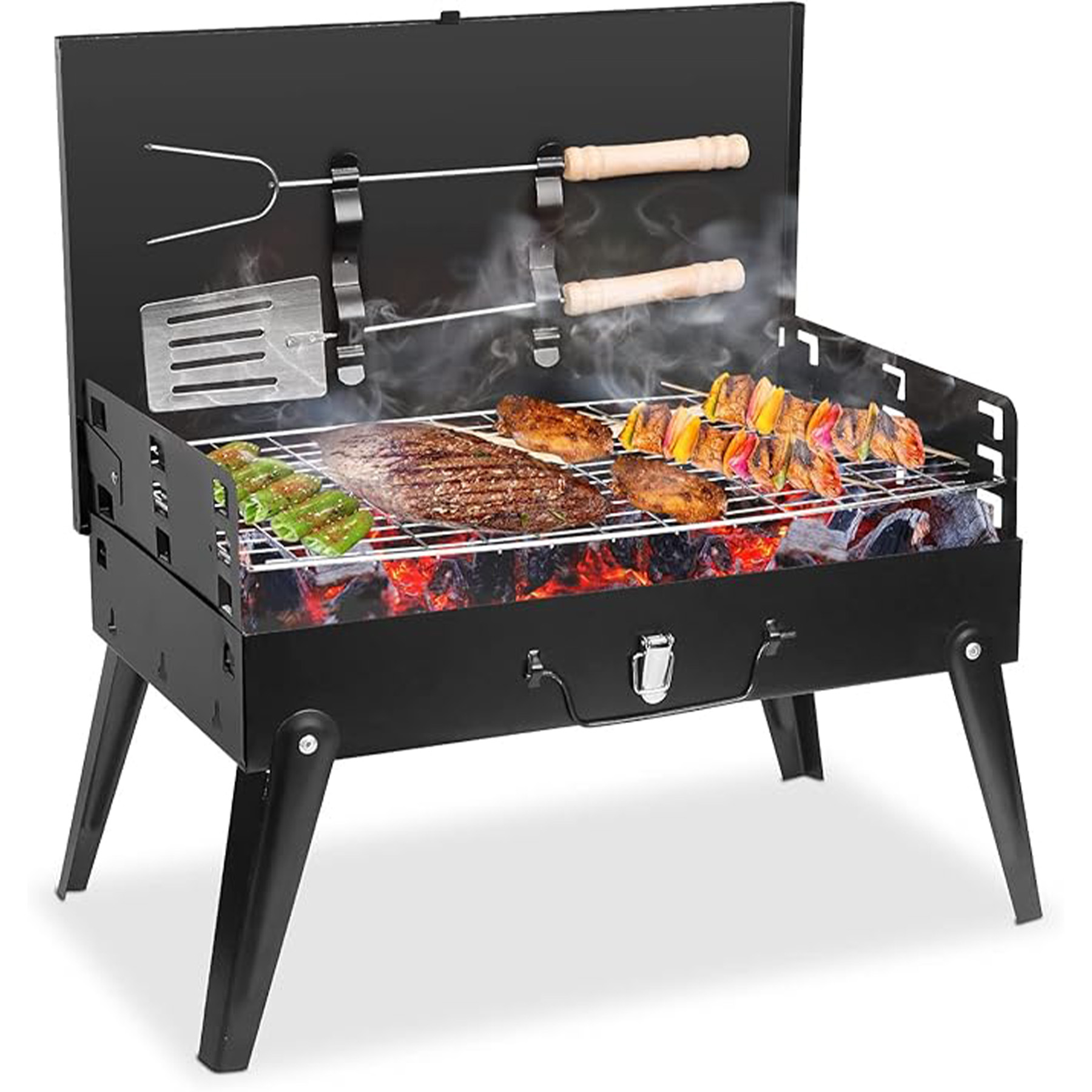 Outdoor Folding Barbecue Grill 12