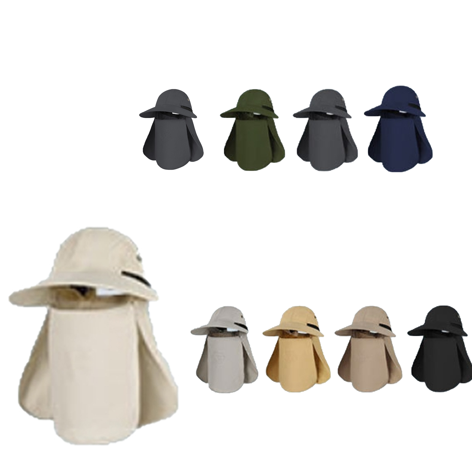 MOQ50 Summer Outdoor Sun Hat 3