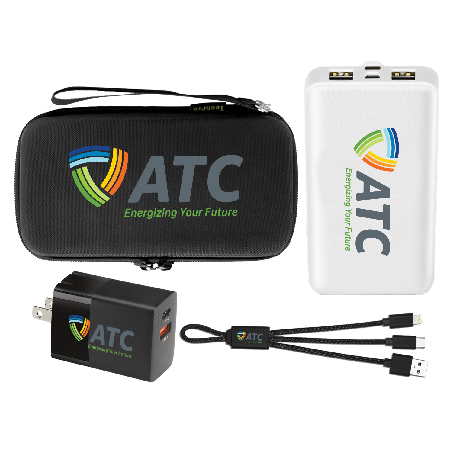 10,000 mAh Regular Charge Power Bank Gift Pack Set