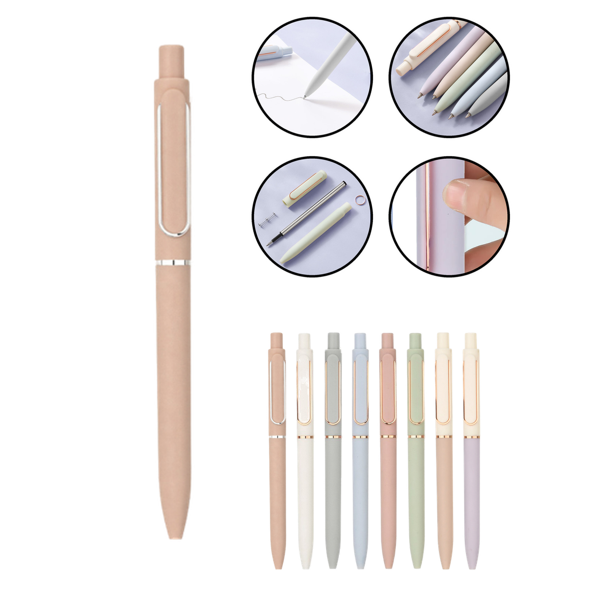 Soft-Color Retractable Gel Pen 2