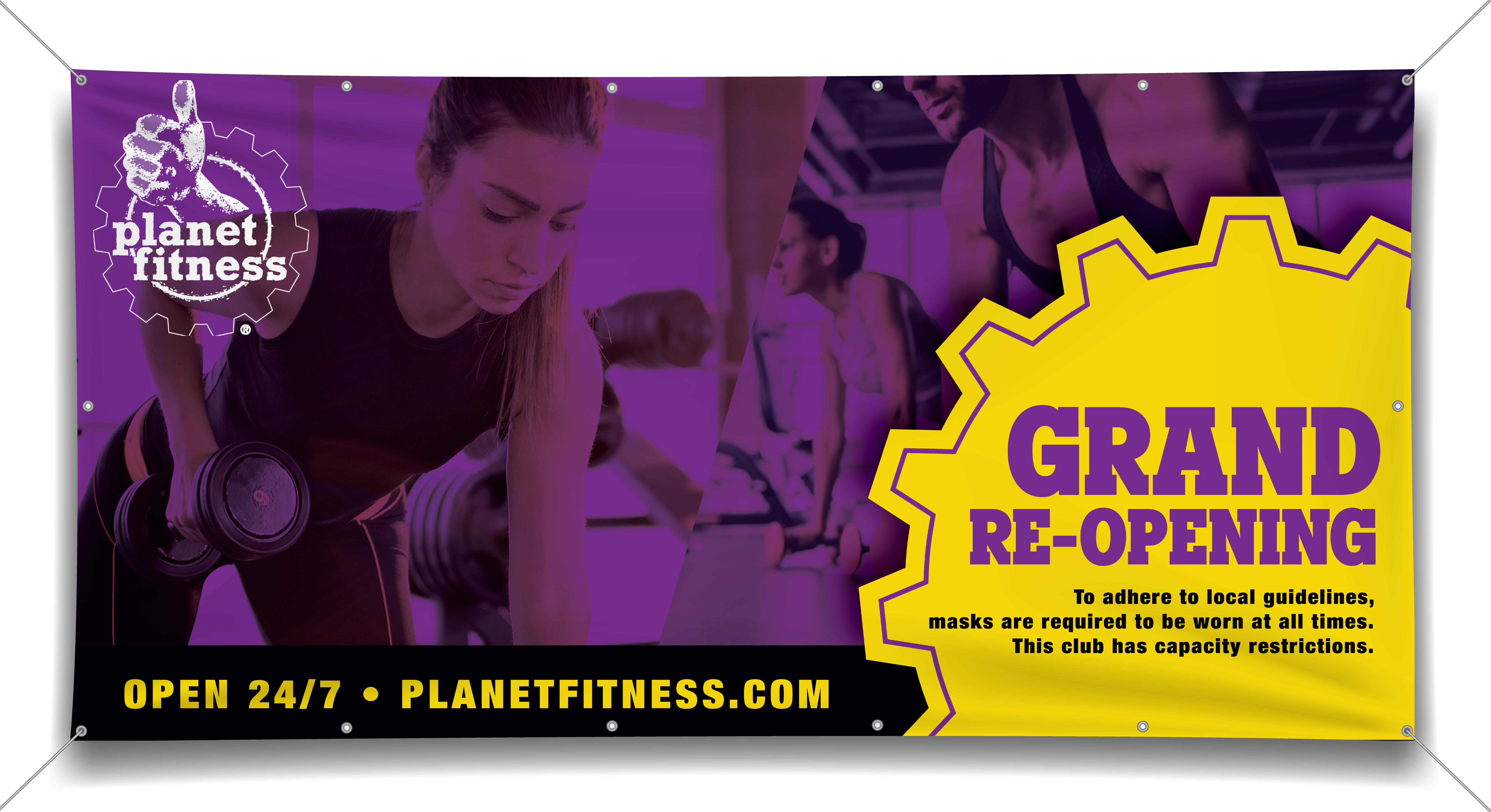 18 Oz. Vinyl Banner 4 x 8