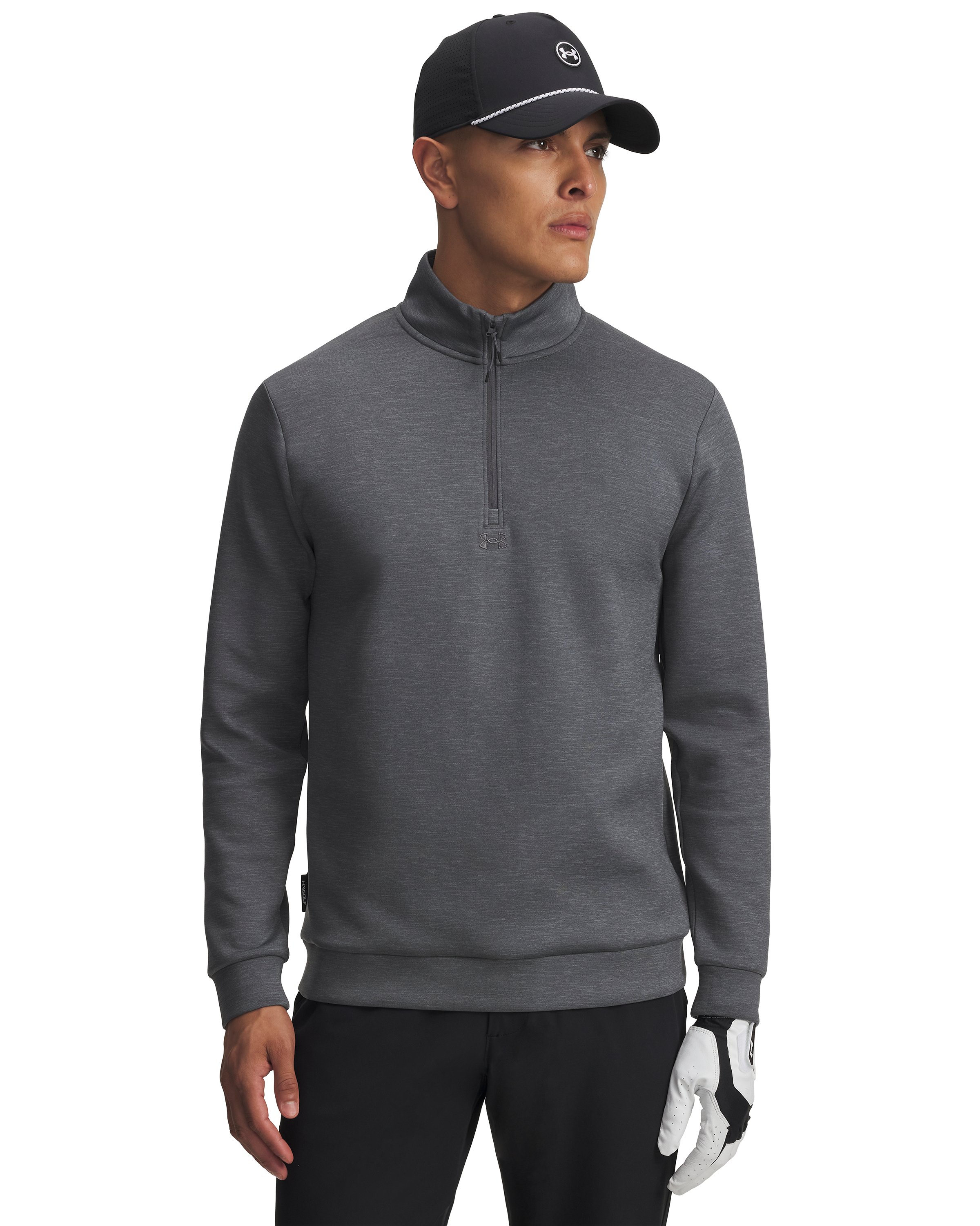 UA Drive Men's Midlayer Pullover, custom hoodie or sweatshirt with logo imprint 4