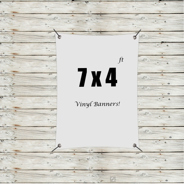 Custom 7' x 4' Vinyl Banners