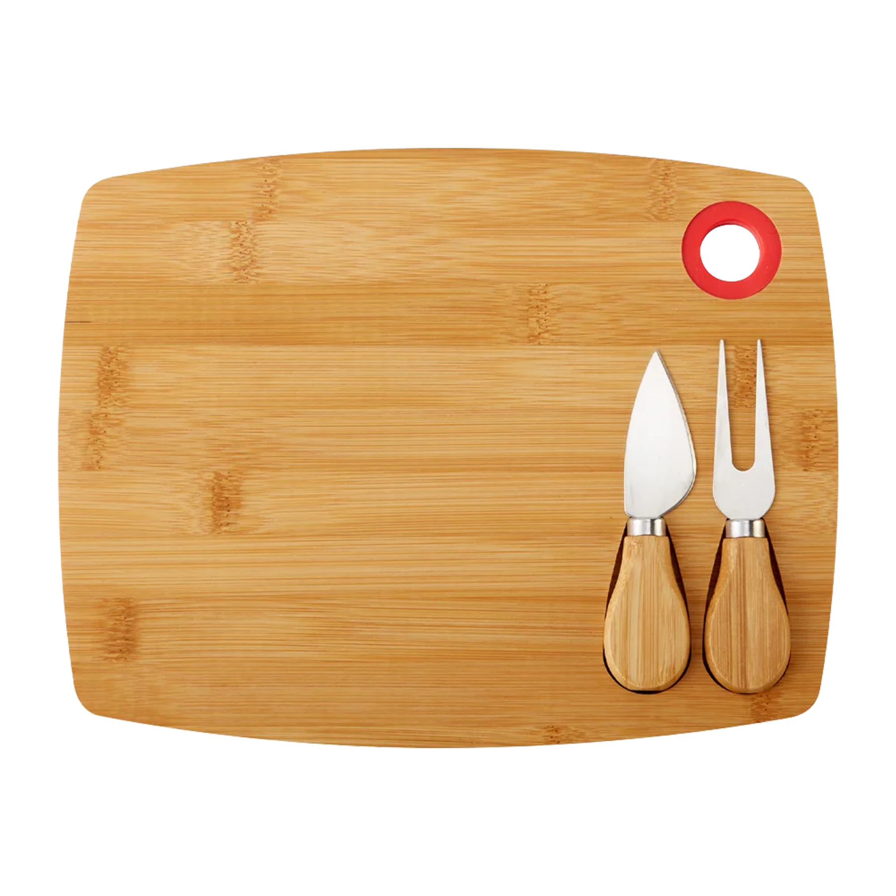 3-In-1 Bamboo Cheese Cutting Board Set (10'' x 7.7'') 6