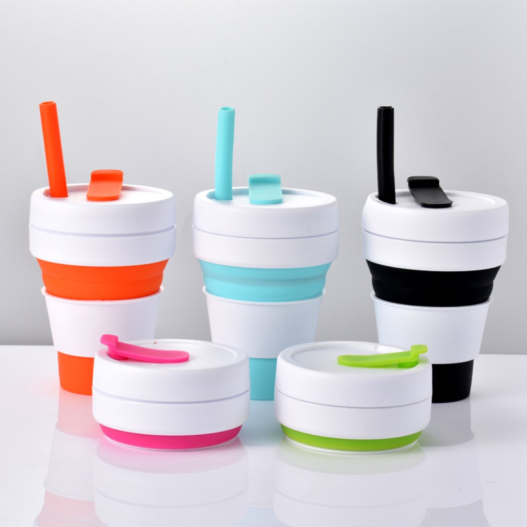 Folding Travel Silicone Water Cup
