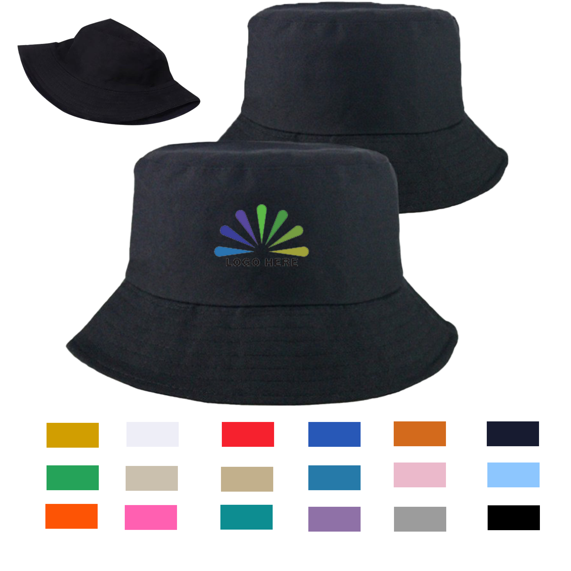 Unisex Branded Bucket Hat for Outdoor Promotions 3