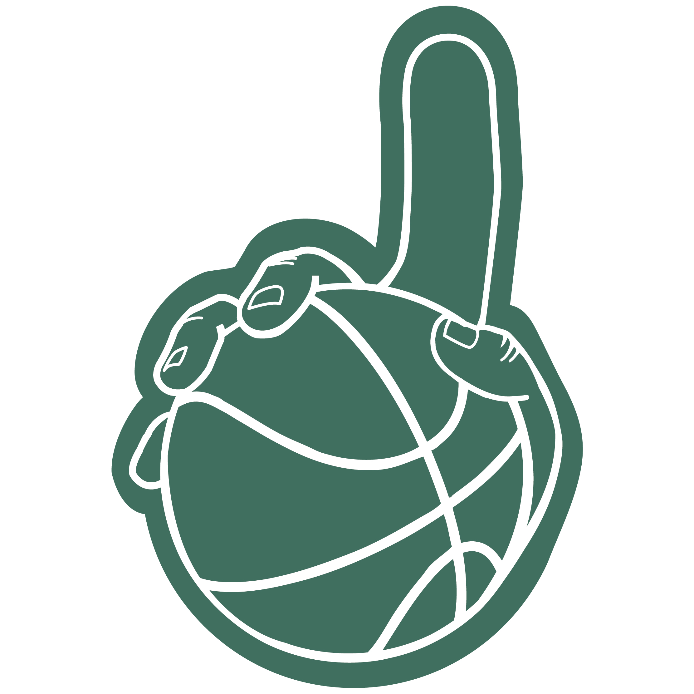 Basketball Hand 45