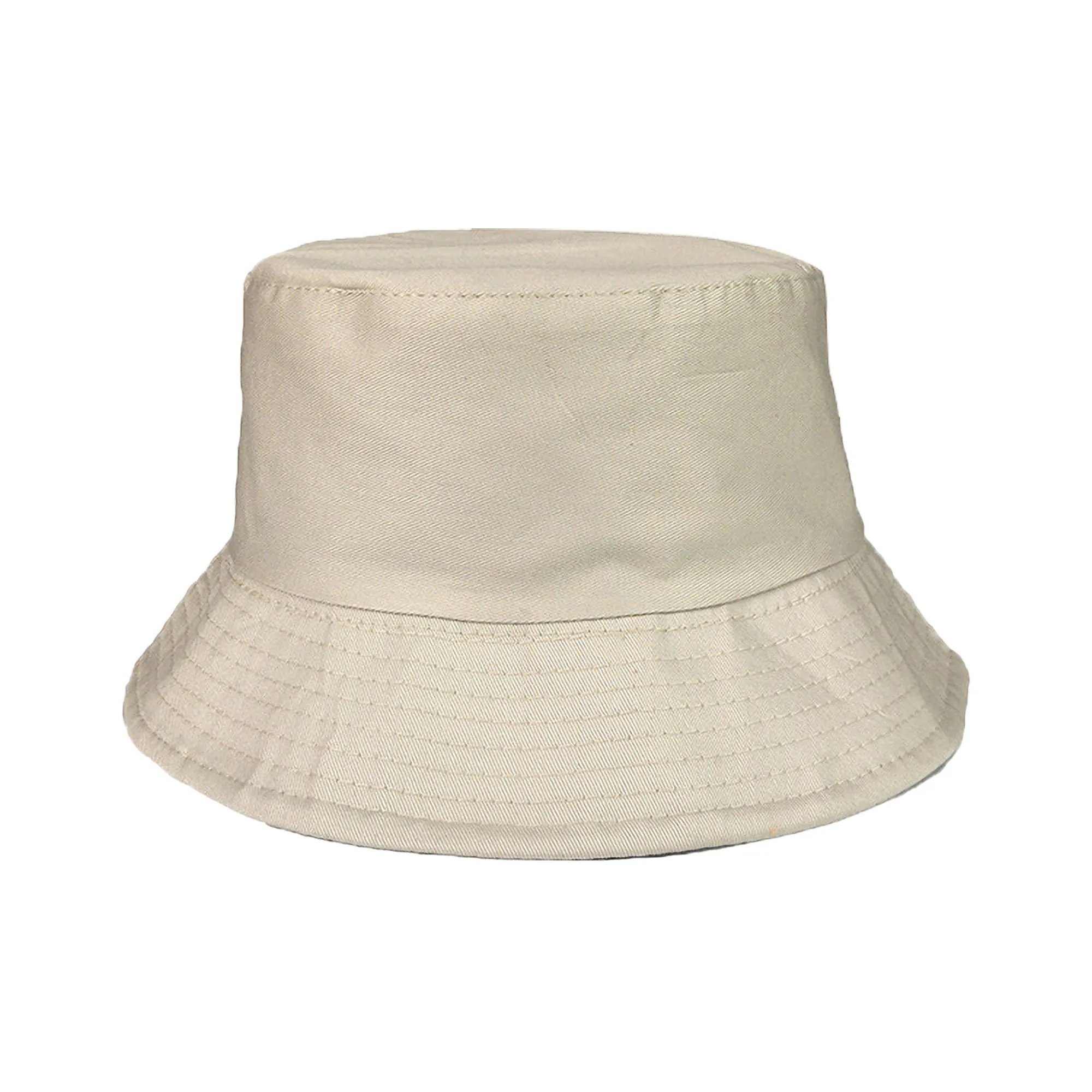 Cotton Bucket Hat Outdoor Foldable Customizable Fisherman 16