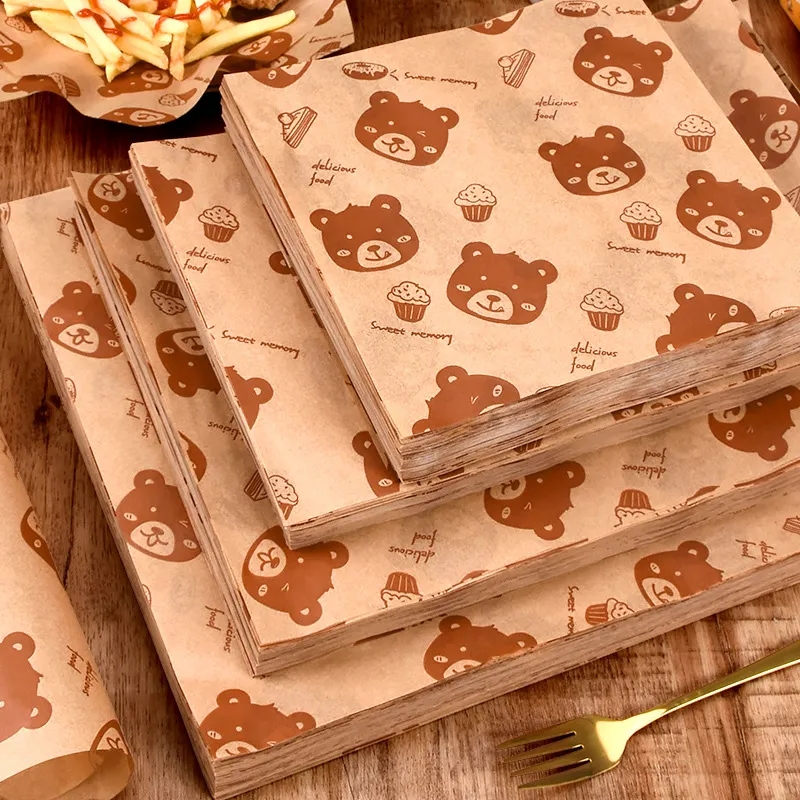 12"x12"Proof Kraft Food Wrap 6