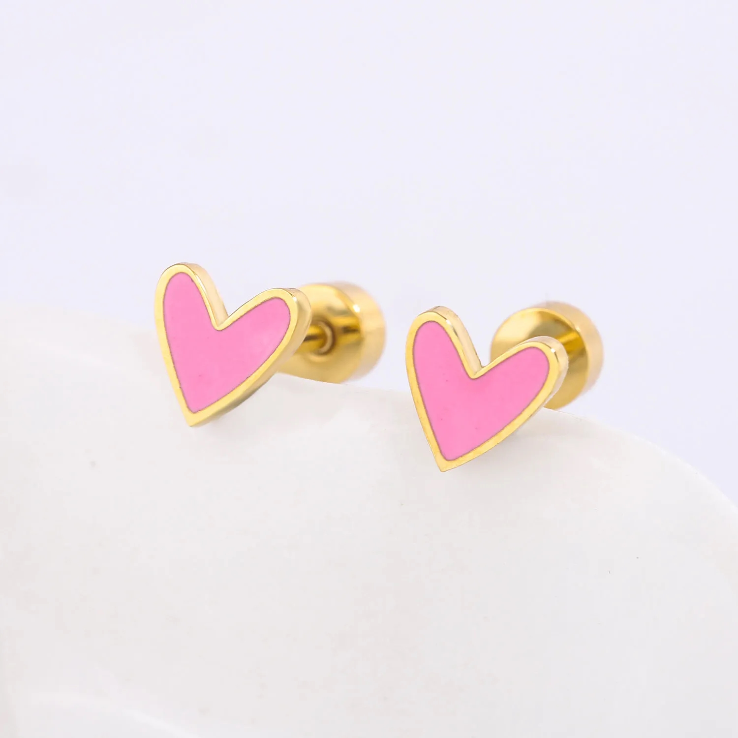 Stainless Steel Stud Earrings Versatile Jewelry Essential 20