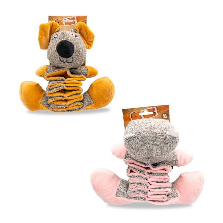 Pet Stretch Squeaky Plush Toys - 11.81" Assorted Styles 3
