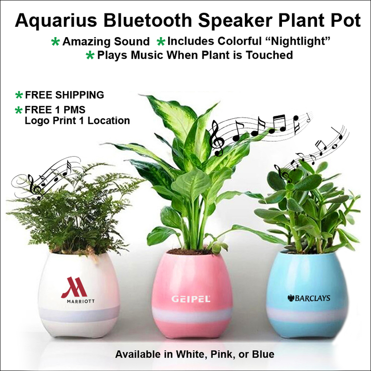 bluetooth speaker plant pot