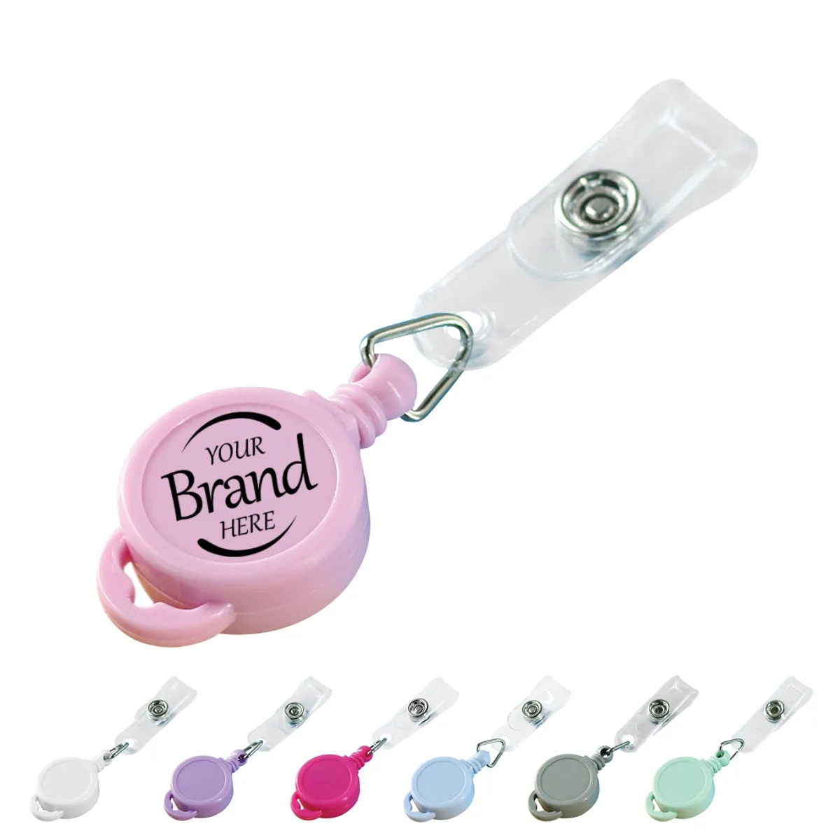 Retractable Badge Holder Reels with Clip